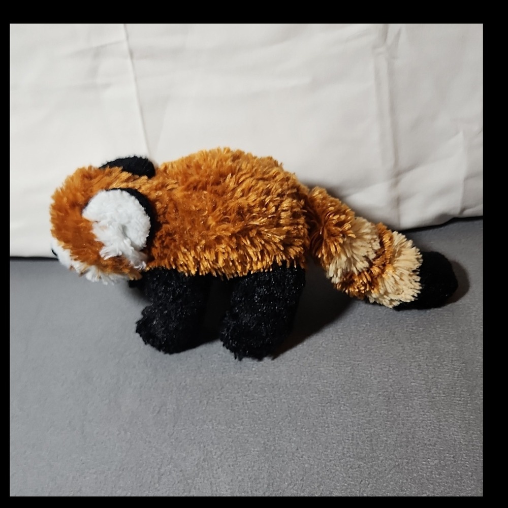 Wild Republic Red Panda Stuffed Animal Plush, Brown/Black/White